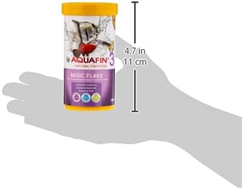 AQUAFIN 3 NATURAL FISH FOOD BASIC FLAKES 250 ML